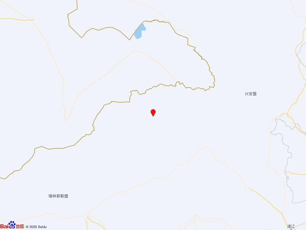 内蒙古锡林郭勒盟东乌珠穆沁旗（北纬46.10度，东经118.11度）发生3.1级地震