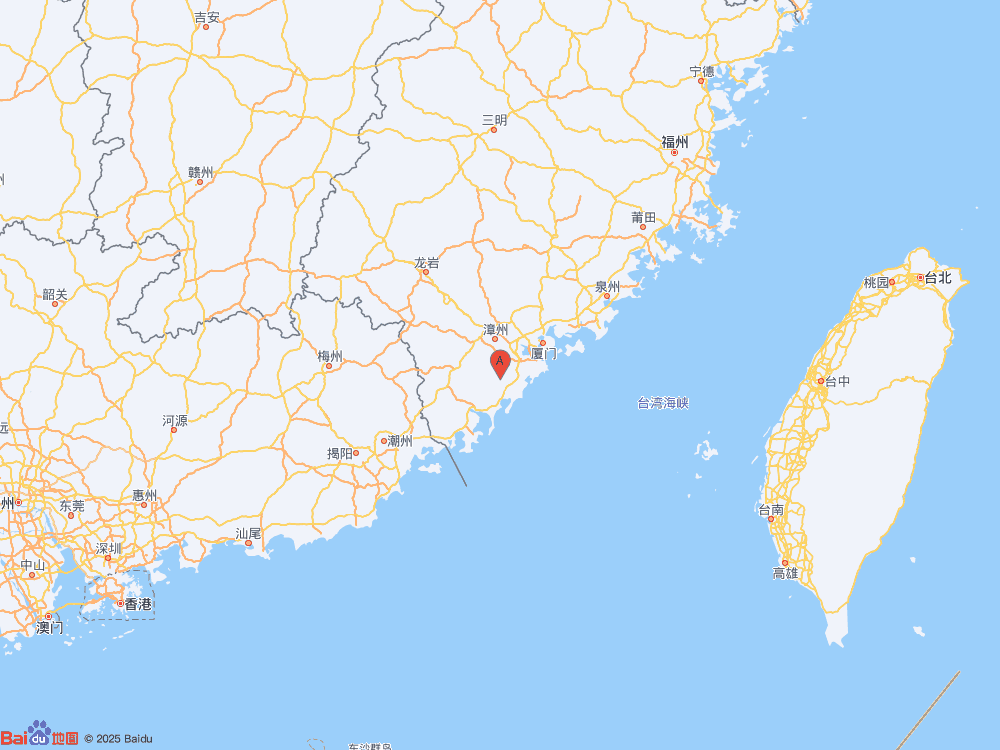 福建漳州市漳浦县发生3.1级地震