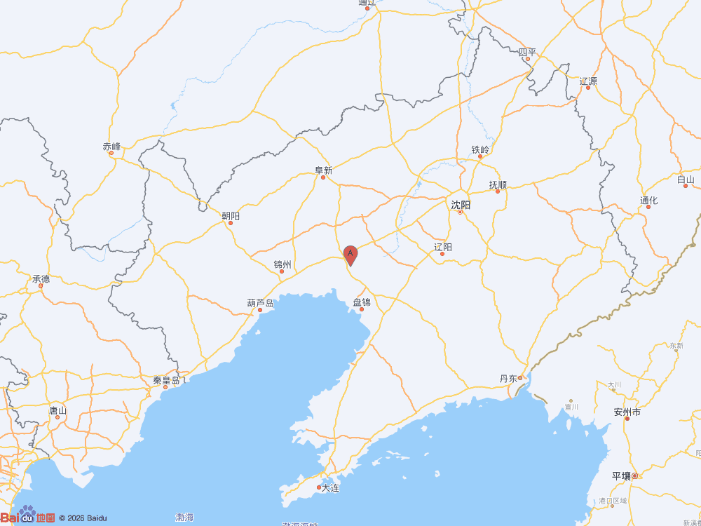 辽宁盘锦市双台子区（北纬41.19度，东经122.03度）发生3.4级地震